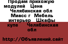 Продам прихожую 6 модулей › Цена ­ 27 000 - Челябинская обл., Миасс г. Мебель, интерьер » Шкафы, купе   . Челябинская обл.